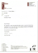 Solicitor's letter